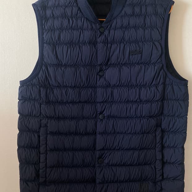 라코스테 덕다운 패딩조끼 95