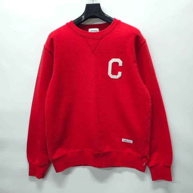 커버낫 C와펜로고 스웨트셔츠 맨투맨 (남성95 여서free)
