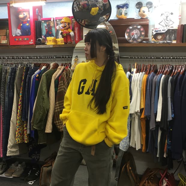 GAP 갭 플리스 후드 티셔츠