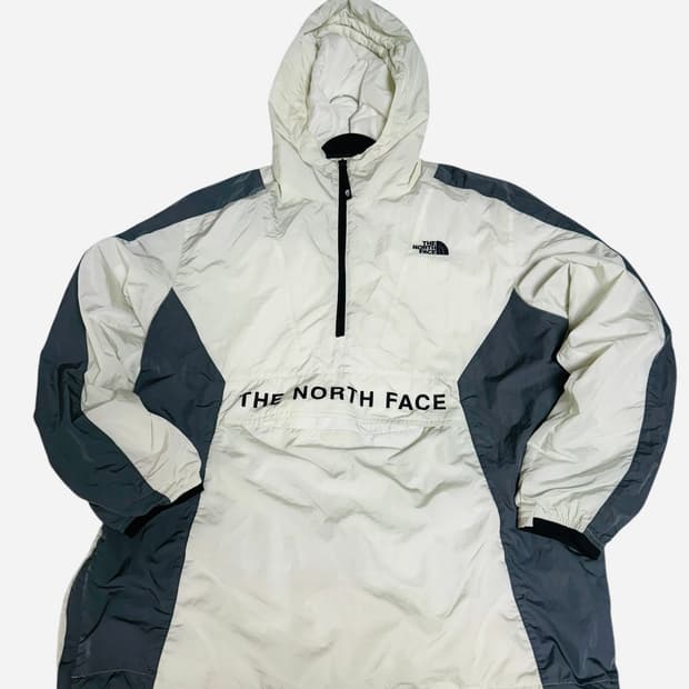 👉 THE NORTH FACE 아노락 🏔 화이트&그레이 L