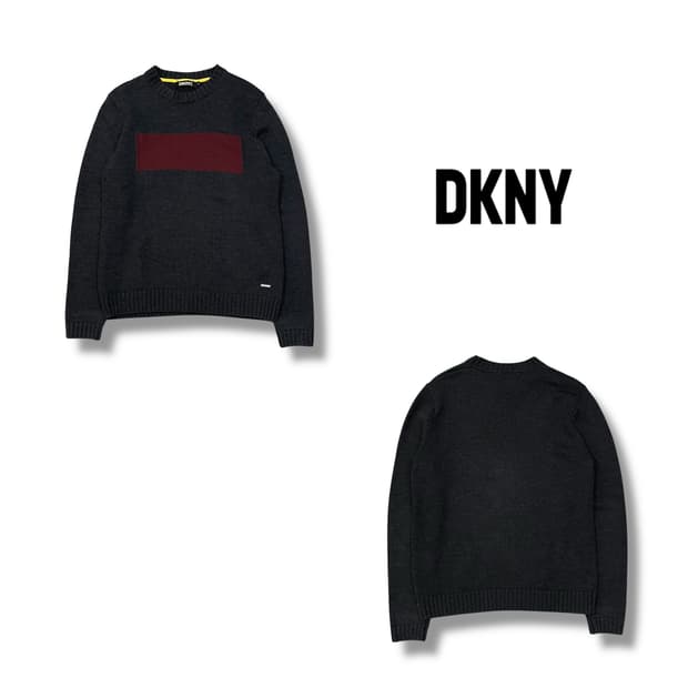  dkny 미니멀 니트 y13387