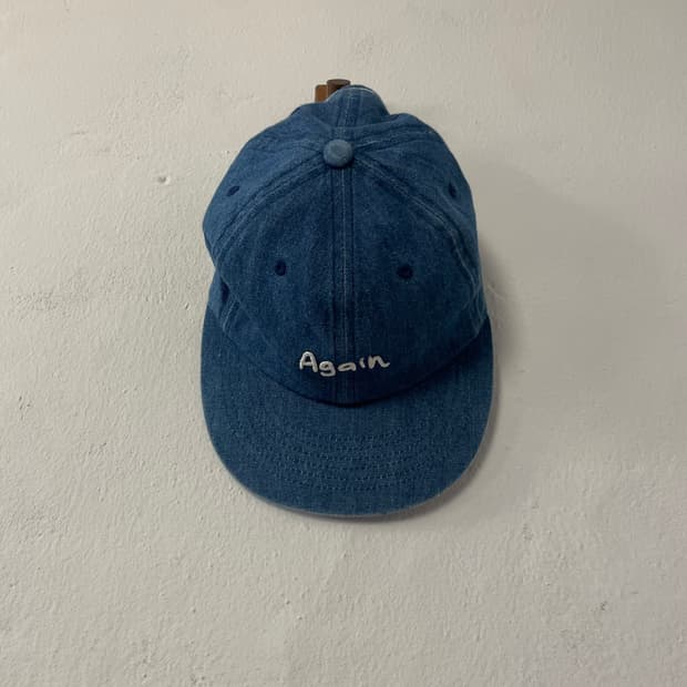 앤더슨벨 데님 볼캡 