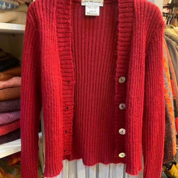 키드모헤어  프랑스 가디건