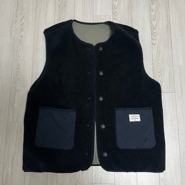 코닥(Kodak) 리버시블 플리스 자켓 베스트 L사이즈