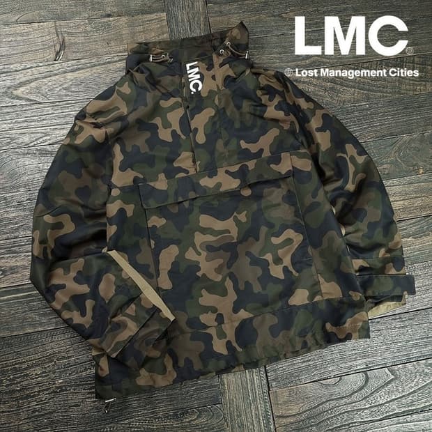 [LMC] 엘엠씨 카모 패턴 후드 아노락 자켓 M19698