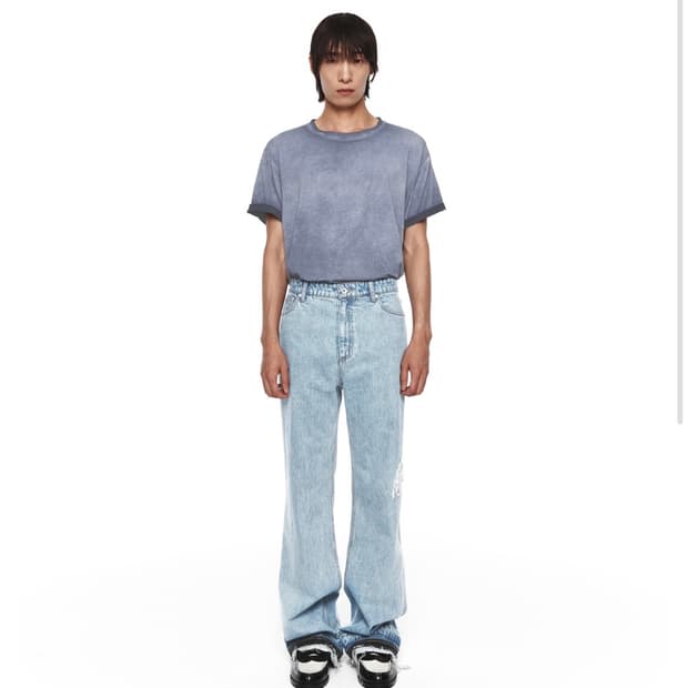 Xlim엑슬림 ep8 04 trousers BLUE M