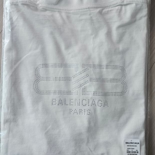 발렌시아가 BB파리 스트라스 티셔츠