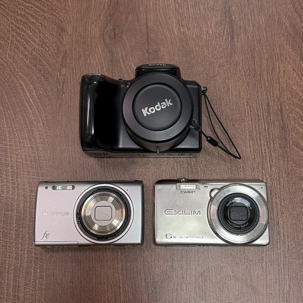 부품용 디카 모음 (코닥 올림푸스 카시오)