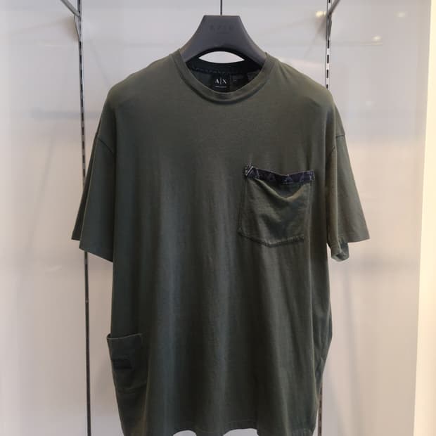 A/X알마니익스체인지 여성포켓반팔