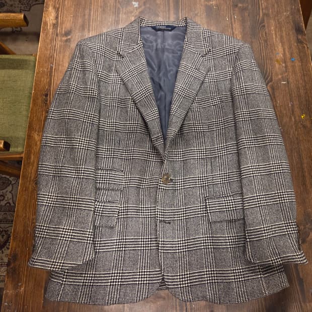 90'S 폴로랄프로렌 트위드자켓