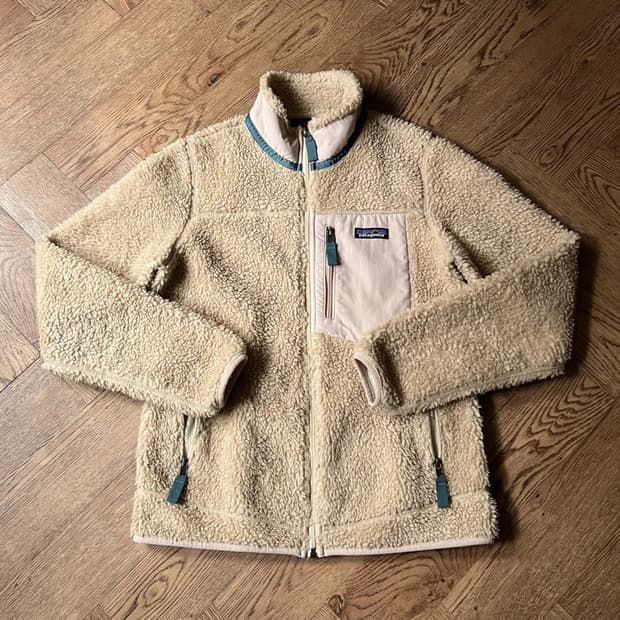 [S]파타고니아 레트로 X 아이보리 플리스 자켓