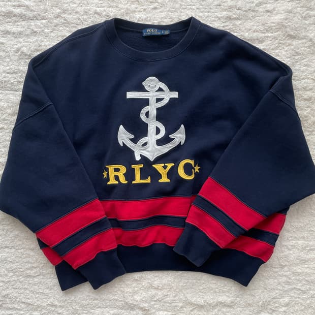 폴로 랄프로렌 앵커 스웻셔츠