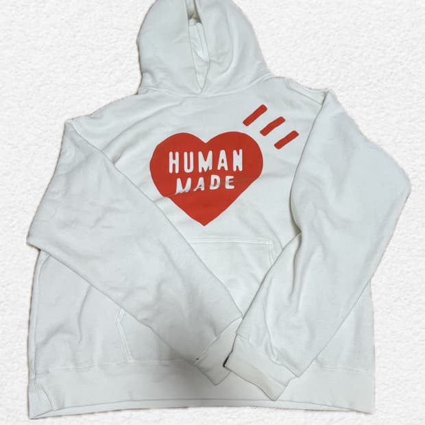 휴먼메이드 후드티