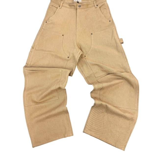 아오이로 커트 더블 니 팬츠 탄 초판