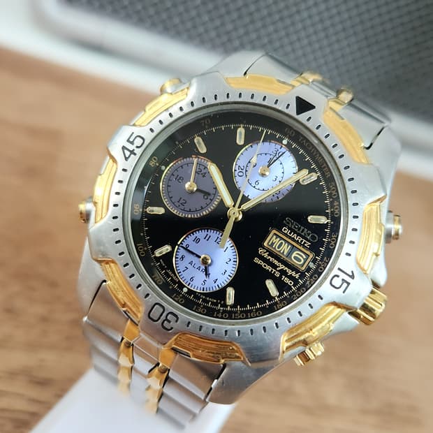 # 세이코 스포츠 150 다이버 크로노 레어 빈티지 남성명품시계 급처