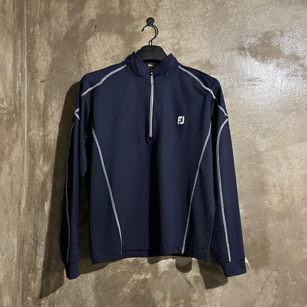 풋조이 FJ 반집업 긴팔