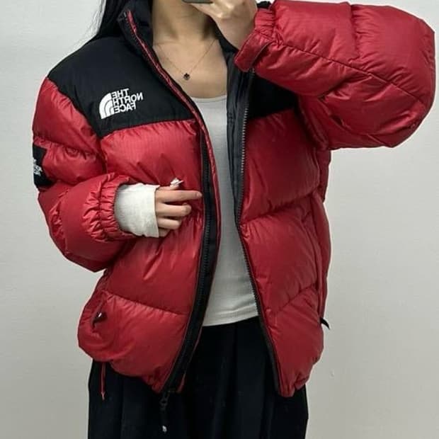 노스페이스 눕시 준신형 푸퍼 패딩(95)