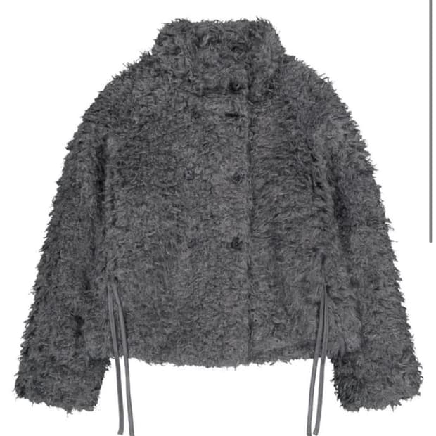 퍼자켓 그레이 > 브라운 교환구해요!