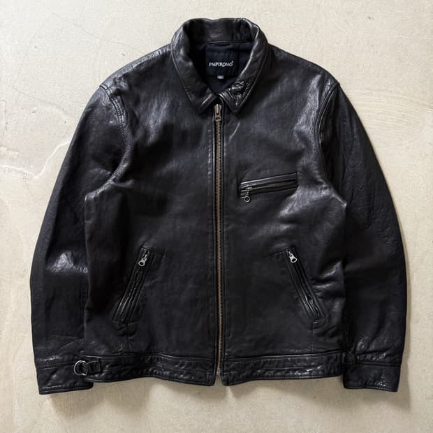 Pmpiromo Sheepskin Leather Jacket