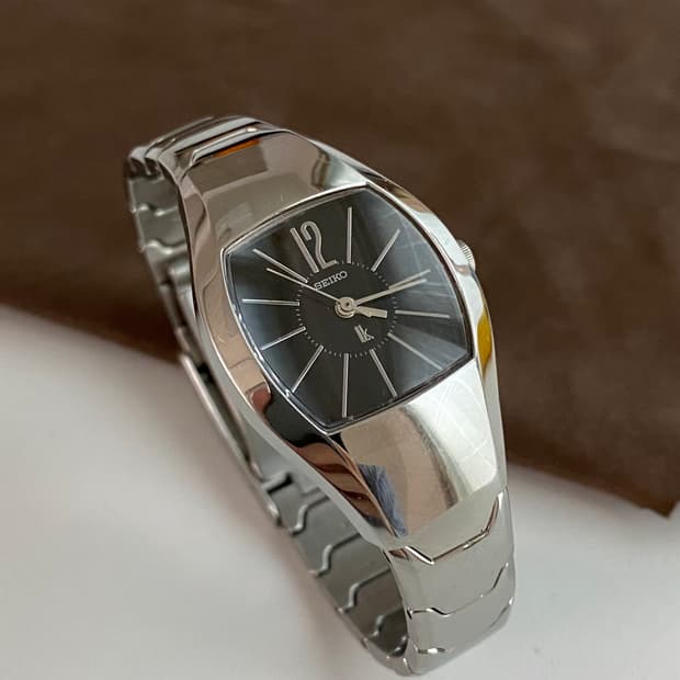 Seiko 세이코 lk 루키아 쉘실버 블랙 레이디스