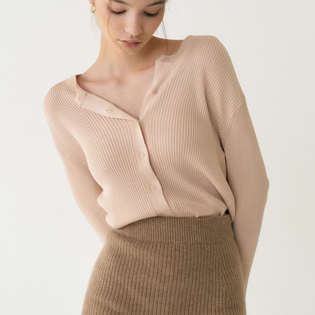 시에 루시 실키 가디건 / 여성 가디건 / 여자 가디건