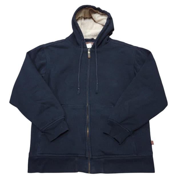 무스크릭 양털 플리스 후드 집업