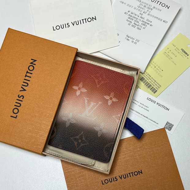 [정품] 2월6일 신상 새상품 루이비통 오거나이저 오렌지