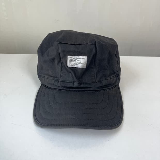 wtaps 더블탭스 블랙 워크캡 모자