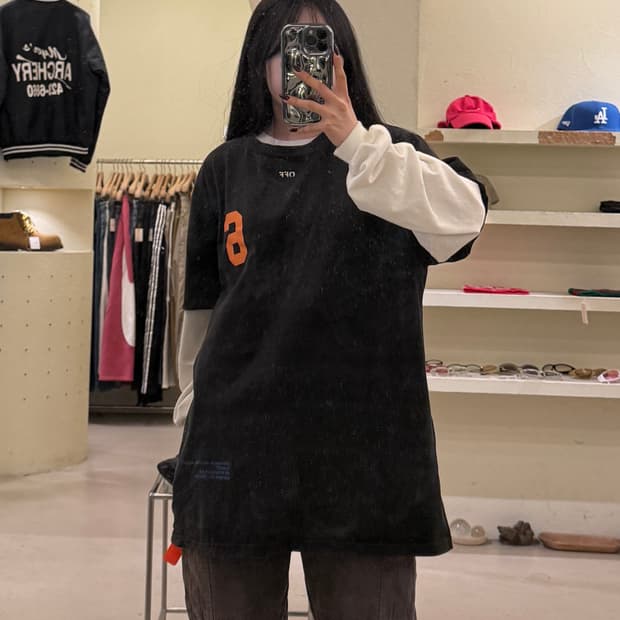 오프화이트 토론토 플래그십 오픈기념 티셔츠 U1343