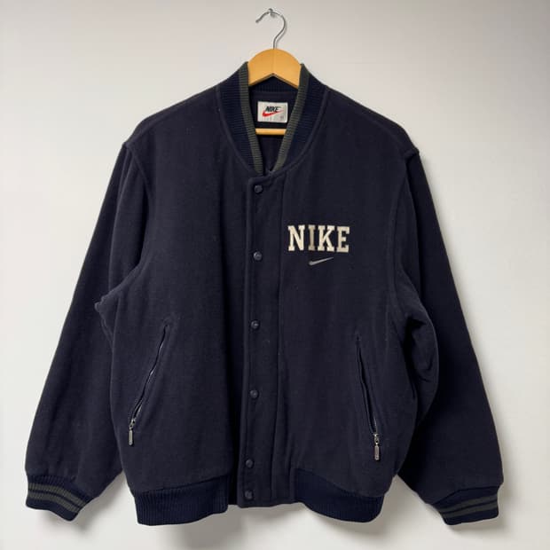 나이키 빅스우시 울 바시티자켓 L