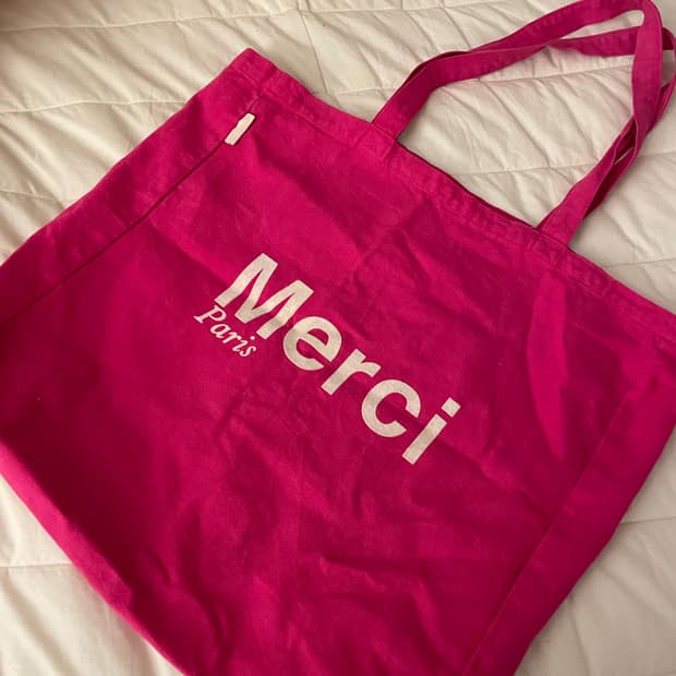 메르시 에코백 핑크