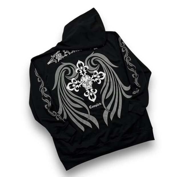 펑크 카르마 트라이벌 페인티드 투웨이 후디 집업