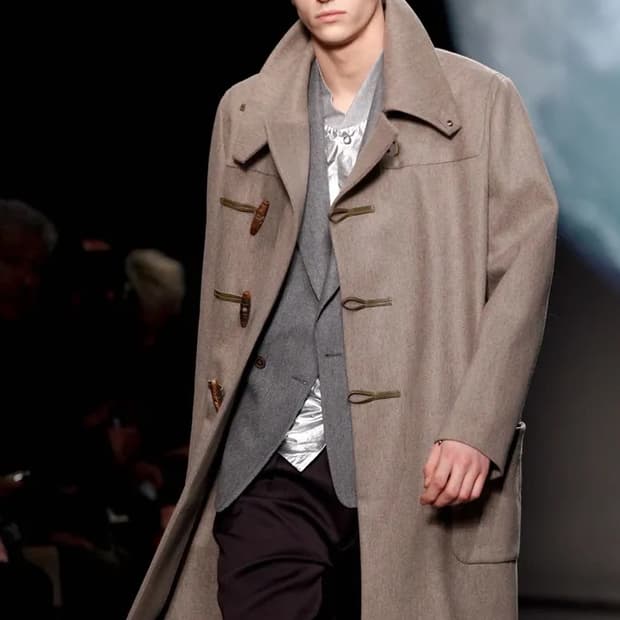 high neck duffle coat