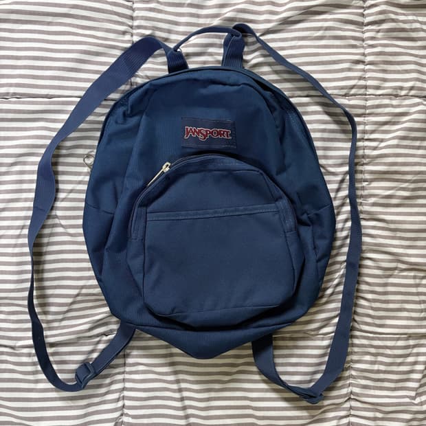 잔스포츠 미니 백팩 네이비