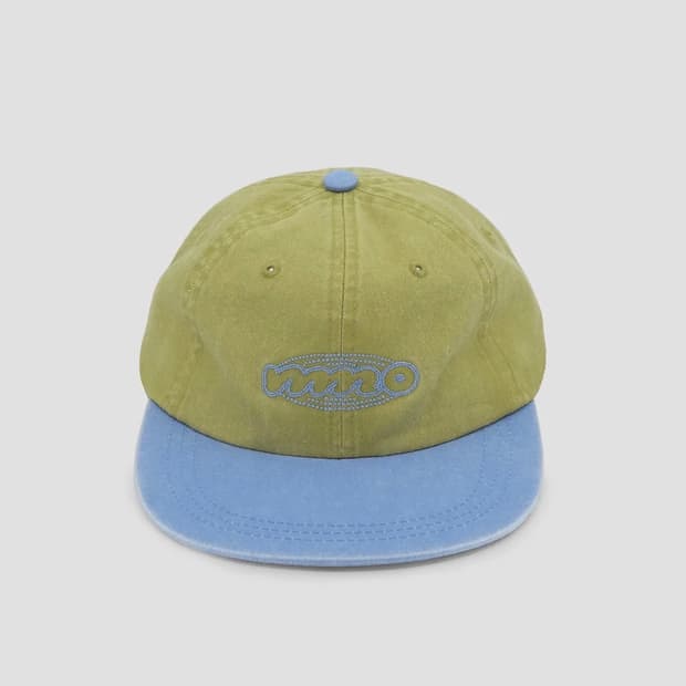 에메모가든 캡모자 yellowgreen/skyblue