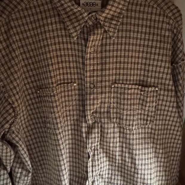 에이이에이이 웨스턴 체크셔츠 판매