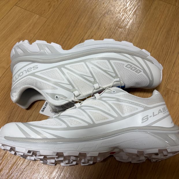 [280] 살로몬 S-LAB XT-6 화이트 스니커즈 새상품