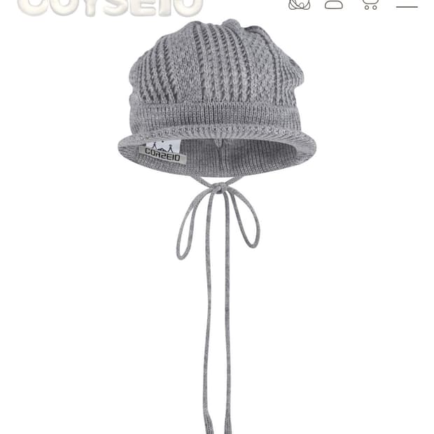 코이세이오 코이 바이저 크로셰 비니