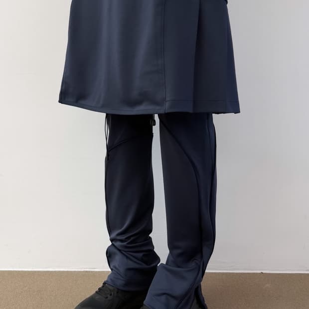 지초이 26ss 레그워머 네이비 (쇼룸 품절)