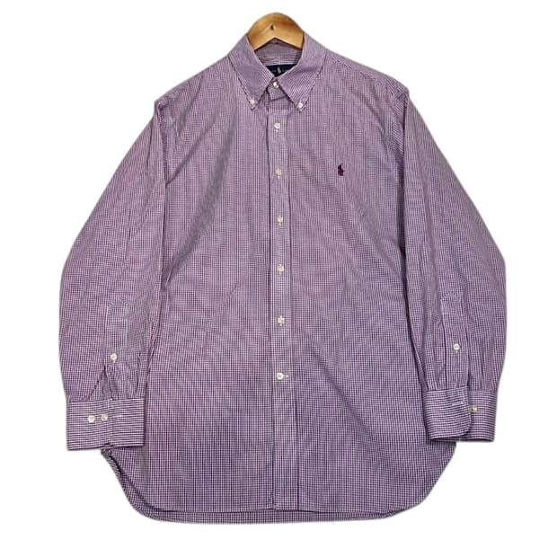 폴로 랄프로렌 신형 체크 셔츠
