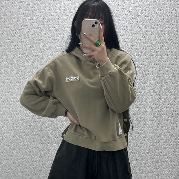 아디다스 아디브레이크 스트릿힙합 올리브카키 후드티 XS C08562