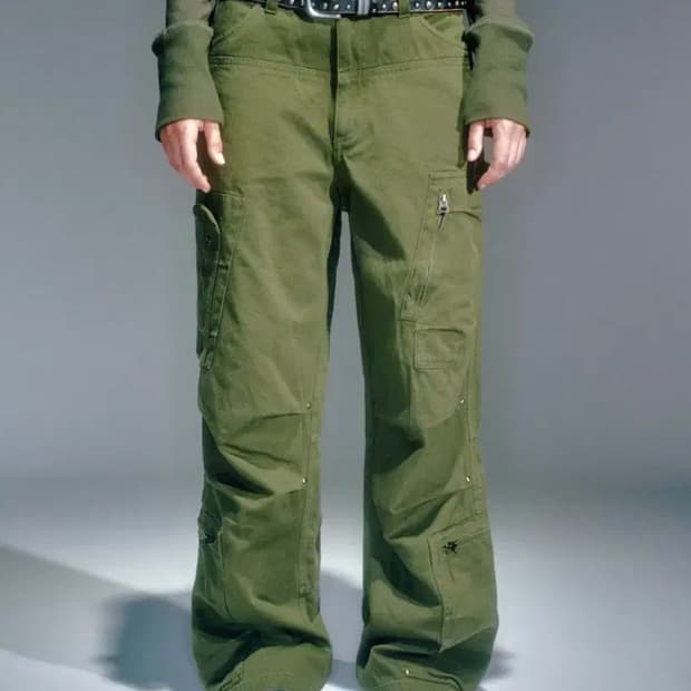 s)베이컨트 아카이브 페드리 워크 팬츠 카키