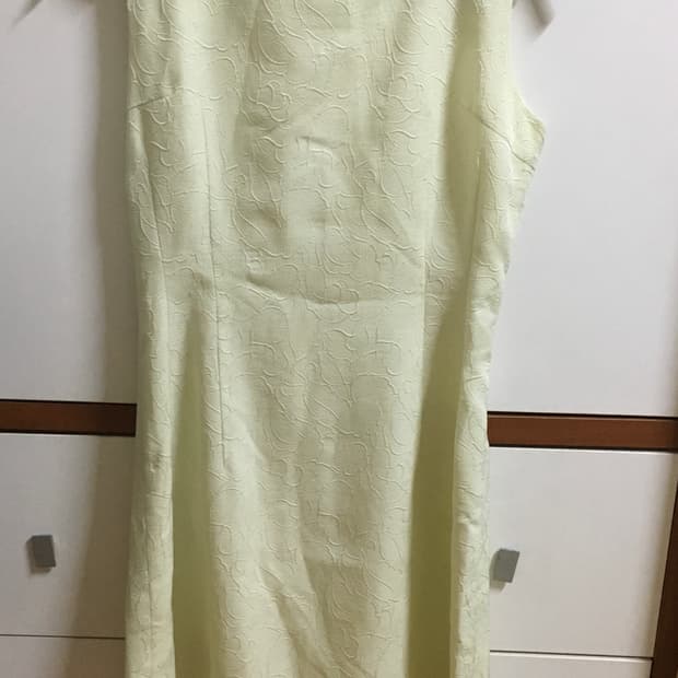 자가드패턴 원피스