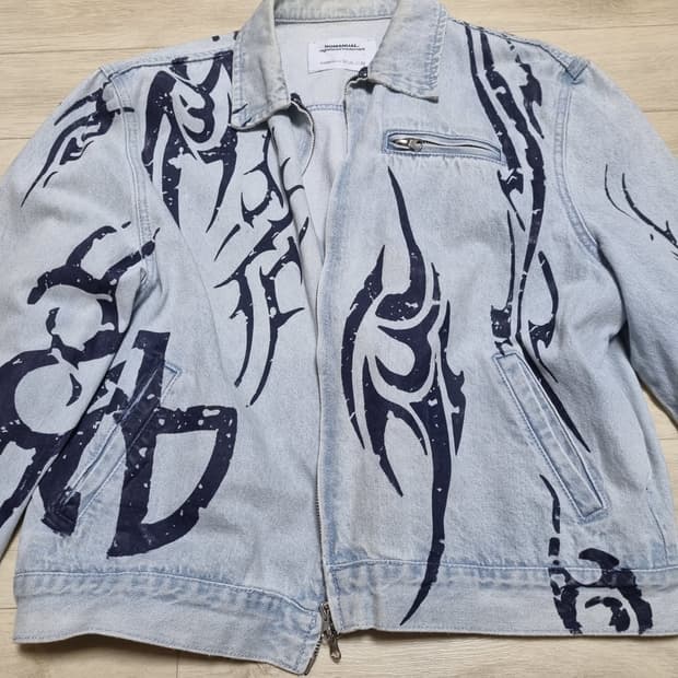 노매뉴얼 청자켓 l