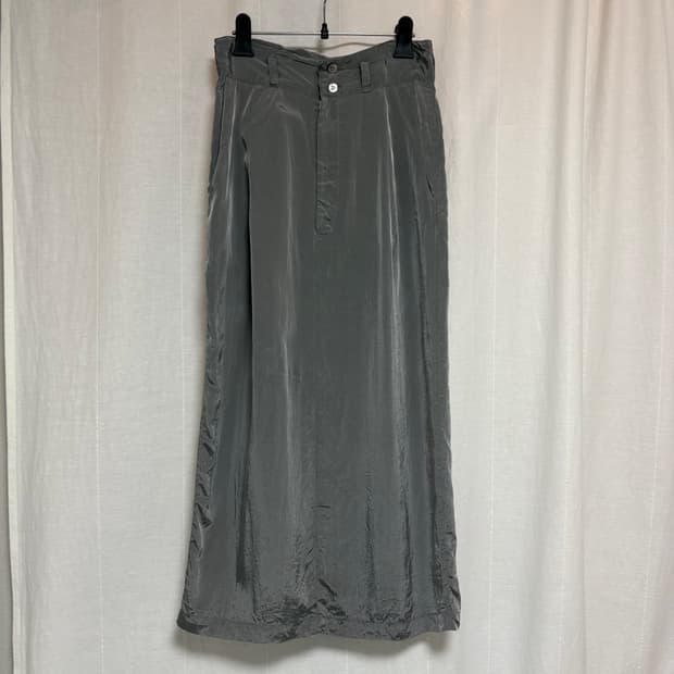 Y’s by Yohji Yamamoto 실버 스커트