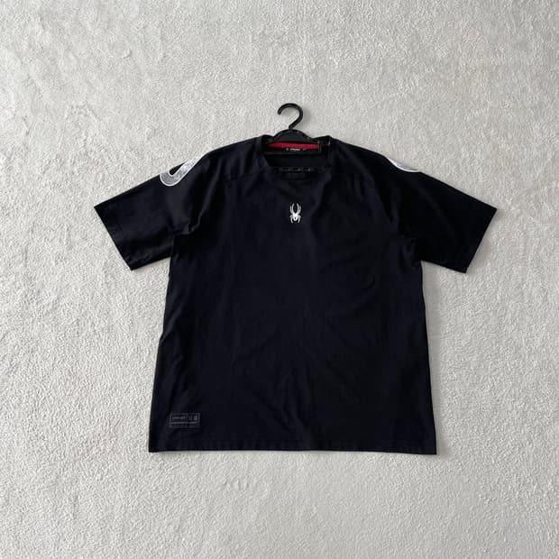 XL 스파이더 블랙 반팔티셔츠 105