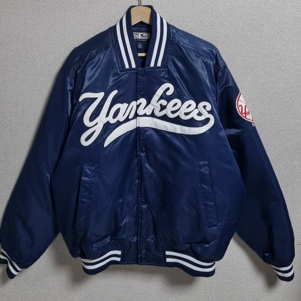 오버핏 M ) MLB 엠엘비 쿠퍼스타운 뉴욕양키스 스타디움자켓