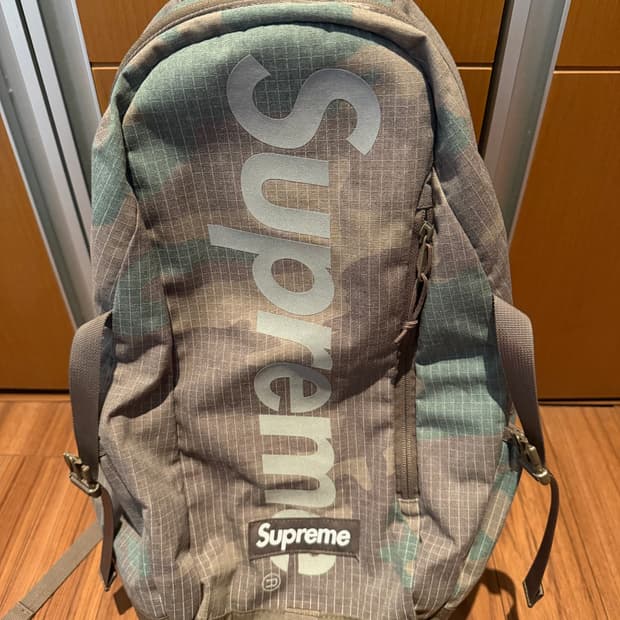 슈프림 24ss 카모 백팩