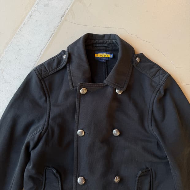 랄프로렌 럭비 은장 피코트