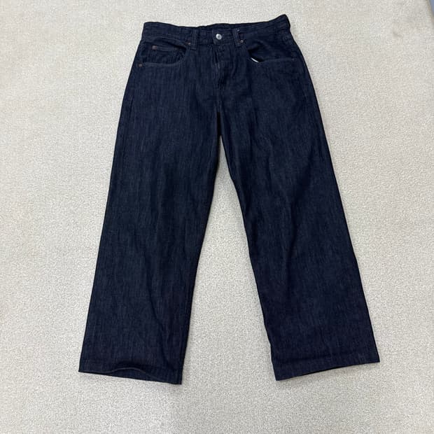 32 자라 생지 와이드 데님팬츠 0210T